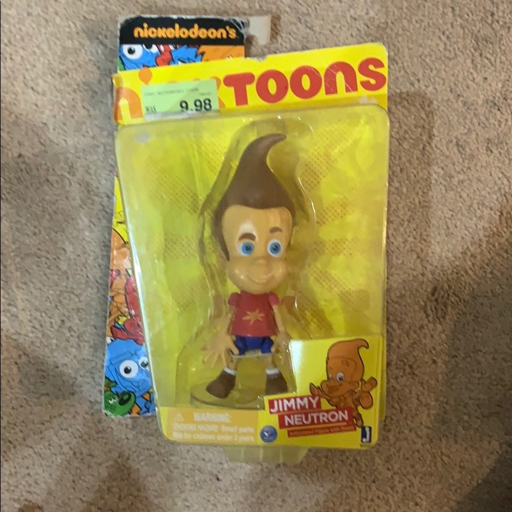 Nickelodeon jimmy neutron figurine
